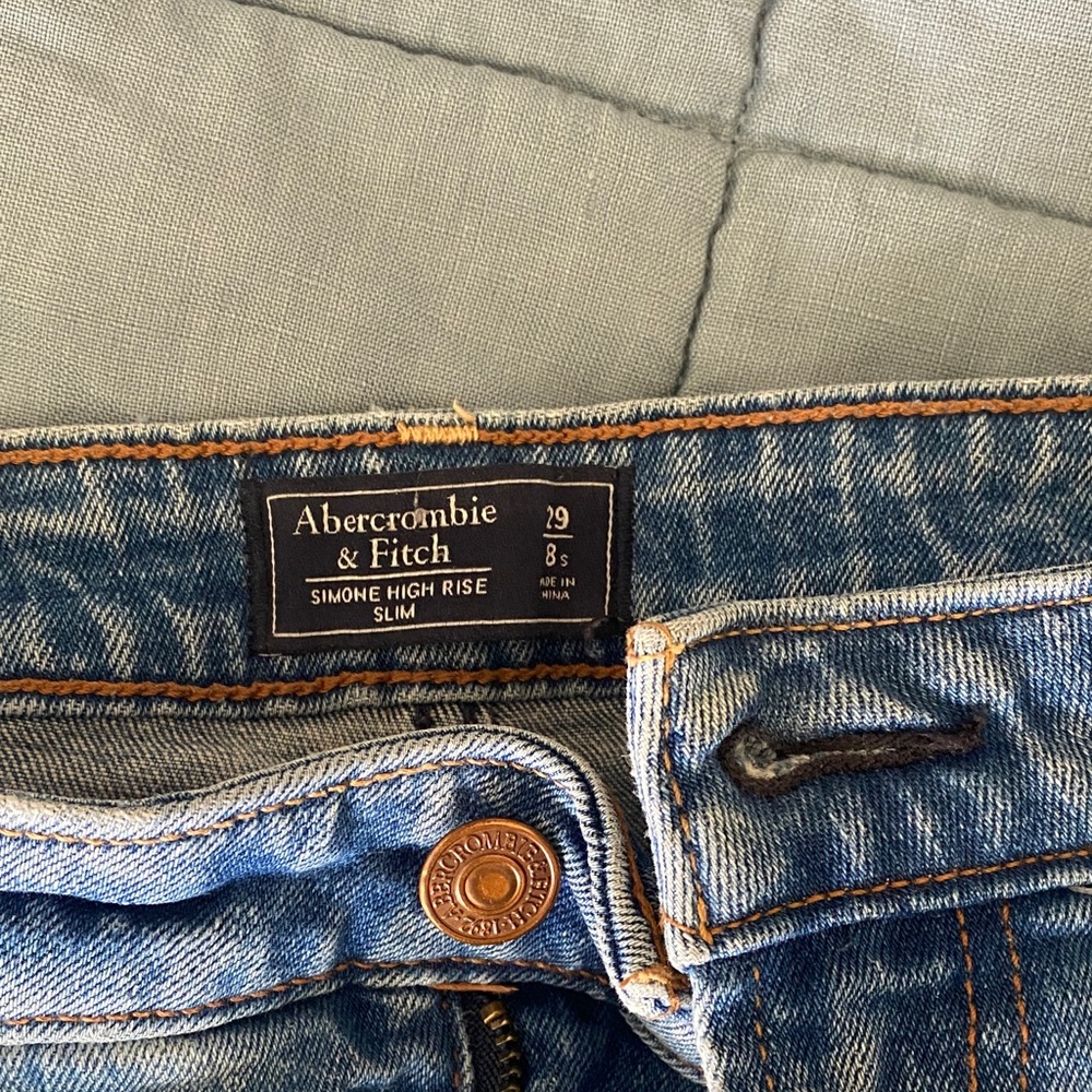 Abercrombie & Fitch Blue Denim Jeans